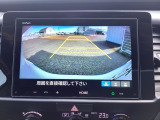 バックカメラ搭載で後方の視認性も十分です。