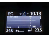 ★運転席と助手席でそれぞれお好みに合わせて温度設定が行えるフルオートエアコンです。外気温や室温、日射量を感知し、吹き出し温度、風量を緻密に制御します