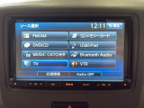 【オーディオ機能】Bluetooth対応、ミュージックサーバー、デジタルTV、DVD/CDプレーヤー・AM/FMチューナー付きです。