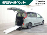 スロープ付きで車イスの積み降ろしもラクラク♪