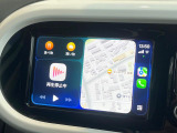 ●Apple Car Play:スマホとの有線接続で、ナビ・オーディオ再生などスマホのアプリ機能が画面でも使える便利機能です!