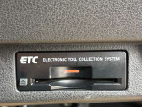 見た目もスッキリ、ビルトインETC