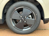 155/65R14インチ純正アルミホイールです。