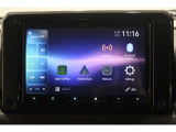 【ディスプレイオーディオ】AppleCarPlay/AndroidAuto対応。スマートフォンを接続して様々な機能をご利用いただけます。