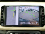 サイドブラインドモニター!!狭い道でのすれ違いで助手席側前方などの死角を減らし、壁などへの接触防止をサポートします。