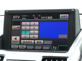地デジ対応、フルセグデジタルTV放送が視聴できます。