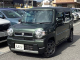 クールカーキパールメタリックのハスラー ハイブリッドG入庫しました! ☆この車両には小さな雹害跡がございます。お手数をお掛けしますが商談の際は現車の確認をお願い致します。