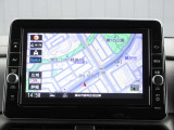 純正メモリーナビ〈MM321D-L〉装備しております! 9インチワイドの大型モニターです!