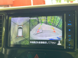 【マルチアラウンドモニター】専用のカメラにより、上から見下ろしたような視点で360度クルマの周囲を確認することができます☆死角部分も確認しやすく、狭い場所での切り返しや駐車もスムーズに行えます。