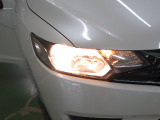 ハロゲンライトの光は淡い黄色の優しい光で、対向車に眩しく感じることが少なく、整備も楽にできます。