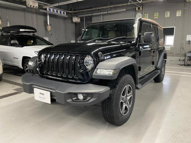 ラングラー アンリミテッド ブラック アンド タン 4WD