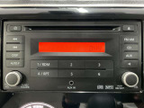 【オーディオ】純正CD・ラジオデッキ付きです。