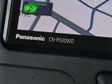 Panasonic製の社外ナビゲーションが付いています。