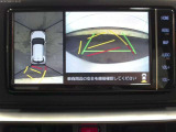 全周囲モニターで車の状態も確認出来て、駐車も楽々安心に☆彡