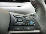 プロパイロットは車線中央付近を走行するようにステアリングを制御し、運転者のハンドル操作を支援します。(約50km/h以下では前方に車両がいる場合に作動できます。)