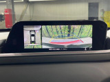 【360&deg;ビューモニター】専用のカメラにより、上から見下ろしたような視点で360度クルマの周囲を確認することができます☆死角部分も確認しやすく、狭い場所での切り返しや駐車もスムーズに行えます。