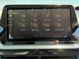 タッチパネルの純正ナビゲーション「ディスカバープロ」。Bluetooth、App-Connectなどの機能を搭載しています。