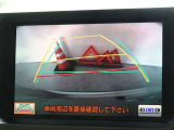 バックガイドモニターを装備しています、車庫入れもラクラクです。
