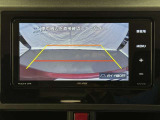 バックモニターで、後方を確認しながら安心して駐車することができます。運転初心者も熟練者も必須の機能ですよ!