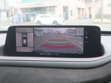 360度ビューモニターです。前後左右の安全を確認できます。