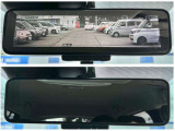 【インテリジェントルームミラー】通常のミラーと、車両後方のカメラで映し出される映像で確認できるモードをお使い頂けます!乗員や荷物で後ろが見えないときにも役立ちます!