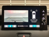 バックでの車庫入れも安心です! リアカメラが付いているバックモニター付のナビを装備しております。バンパーについているソナーや、操作線もついており距離感も画面から確認できます。