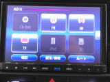 ギャザズディスプレイオーディオ。フルセグテレビを搭載。AM/FMなどがご利用できます。