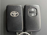 キーを取り出さずにドアを施錠&解錠。クルマの始動も可能です。