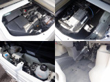 エンジンルームもきれいですよ。機関機構系も良好です。納車前に点検整備も行います。エンジンオイル・オイルフィルター・エアコンフィルター・ワイパーゴムは必ず交換致します(エアコンフィルターは、装着車のみ)