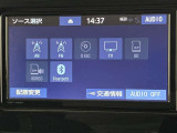 ブルートゥースに接続することにより、スマホに入ったお気に入りの音楽を車内で楽しむことができます♪あると本当に便利な機能になっています!