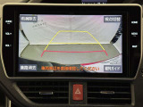バックモニターで、後方を確認しながら安心して駐車することができます。運転初心者も熟練者も必須の機能ですよ!