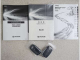 メンテナンスノート付きです。過去の整備記録を確認したり、お車の状況にあった整備をすることに役立ちます。