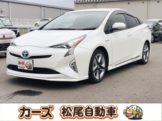 プリウス 1.8 S ツーリングセレクション 純正8インチナビ フルセグTV Bluetooth