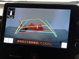 バックガイドモニターを装備しています、車庫入れもラクラクです。