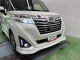 LEDヘッドランプで夜間も視界良好