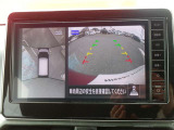 アラウンドビューモニター搭載車です。360度見渡せるカメラで苦手な駐車も安心です。