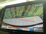 【バックカメラ】駐車時に後方がリアルタイム映像で確認できます。大型商業施設や立体駐車場での駐車時や、夜間のバック時に大活躍!運転スキルに関わらず、今や必須となった装備のひとつです!