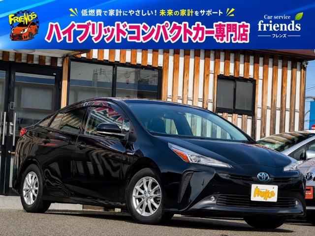 プリウス 1.8 A プレミアム 後期型 黒革シート 衝突被害ブレーキ