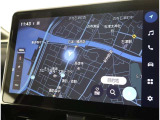 純正ナビを装備。タッチパネル式で使いやすく、お出かけもラクラクです。