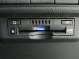 ETC車載器付きです。高速道路の料金所もスムーズに通過できます。