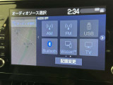 お気に入りの曲をBluetoothで再生できます♪ ドライブがさらに楽しくなりますよ♪