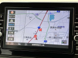 日産純正ナビゲーションです。初めて走る道でも安心して運転が出来ます。