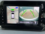 アラウンドビューモニター 駐車場での車庫入れや狭い道路での走行にカメラで確認が出来るので安心です。