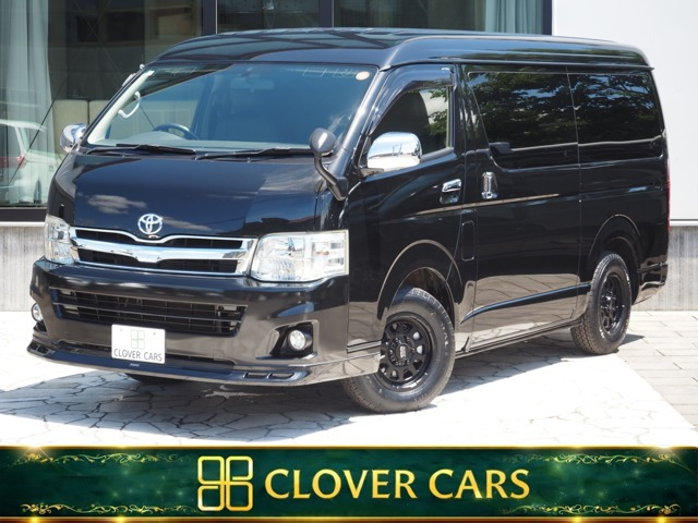 ハイエース 2.7 GL ロング ミドルルーフ 4WD モデリスタエアロ・社外ナビ・フルセグ・バ