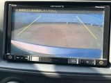 バックカメラ付きなので駐車も楽々です。