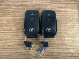 【スマートキー】 スマートキーを携帯していれば、ドアハンドルのボタンを押すだけでロックの解除ができます。
