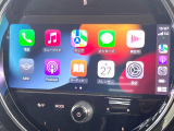 ●Apple Car Play:スマホとの有線接続で、ナビ・オーディオ再生などスマホのアプリ機能が画面でも使える便利機能です!