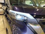 LEDヘッドライト装備で夜道もスッキリとした視界で安心して運転出来ます!