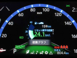 ディスプレイには運転に必要な様々な情報を表示します。