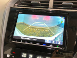 【バックカメラ】リバースにするだけで映ります、後方の安全確認や、狭い駐車場での車庫入れ、雨の日や夜間など視界の悪い時に便利です!安全にバックする為には欠かせない装備です。